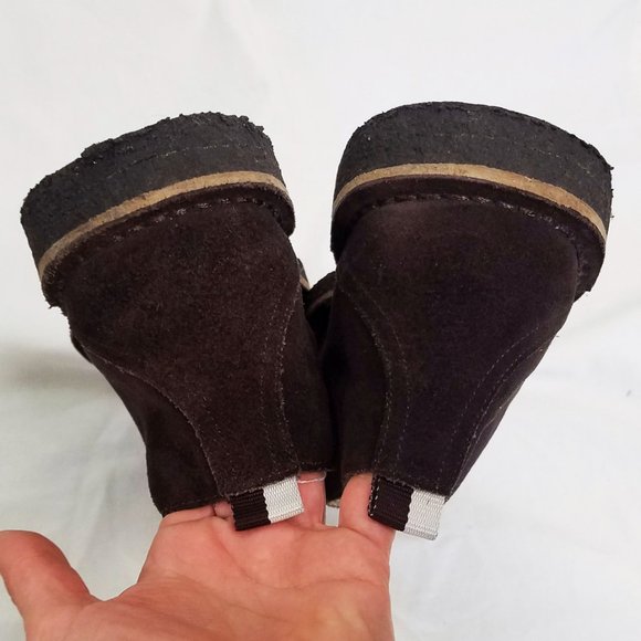 Coach Anthony Mens Dark Brown Suede Leather Chukka Shoes Boots 9M - Picture 5 of 6